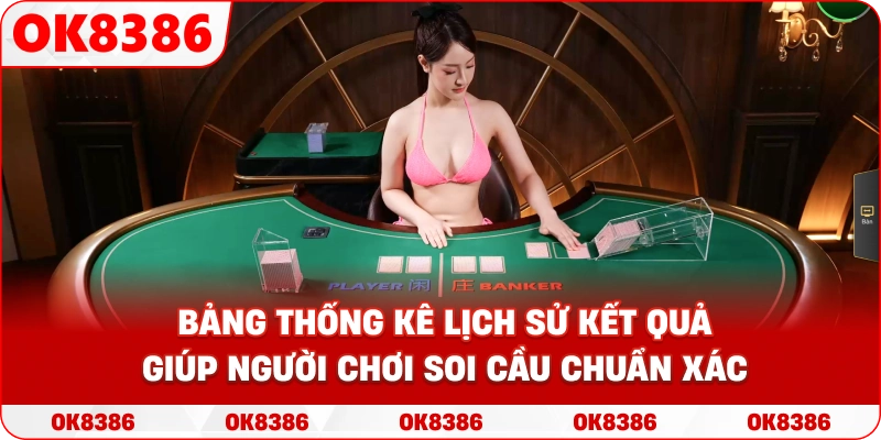 Bảng thống kê lịch sử kết quả giúp người chơi soi cầu chuẩn xác. Bảng thống kê lịch sử kết quả giúp người chơi soi cầu chuẩn xác.